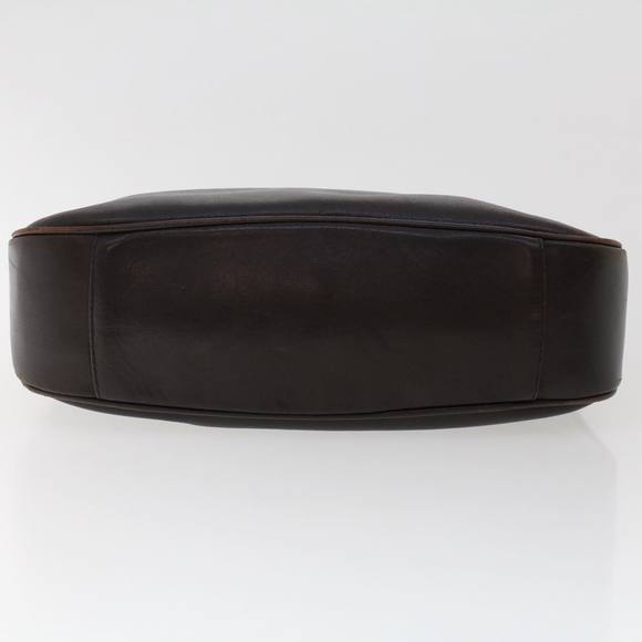 GUCCI Bamboo Hand Bag Leather 2way Dark Brown 01 1638 200047 Auth 49450 - Picture 5 of 16